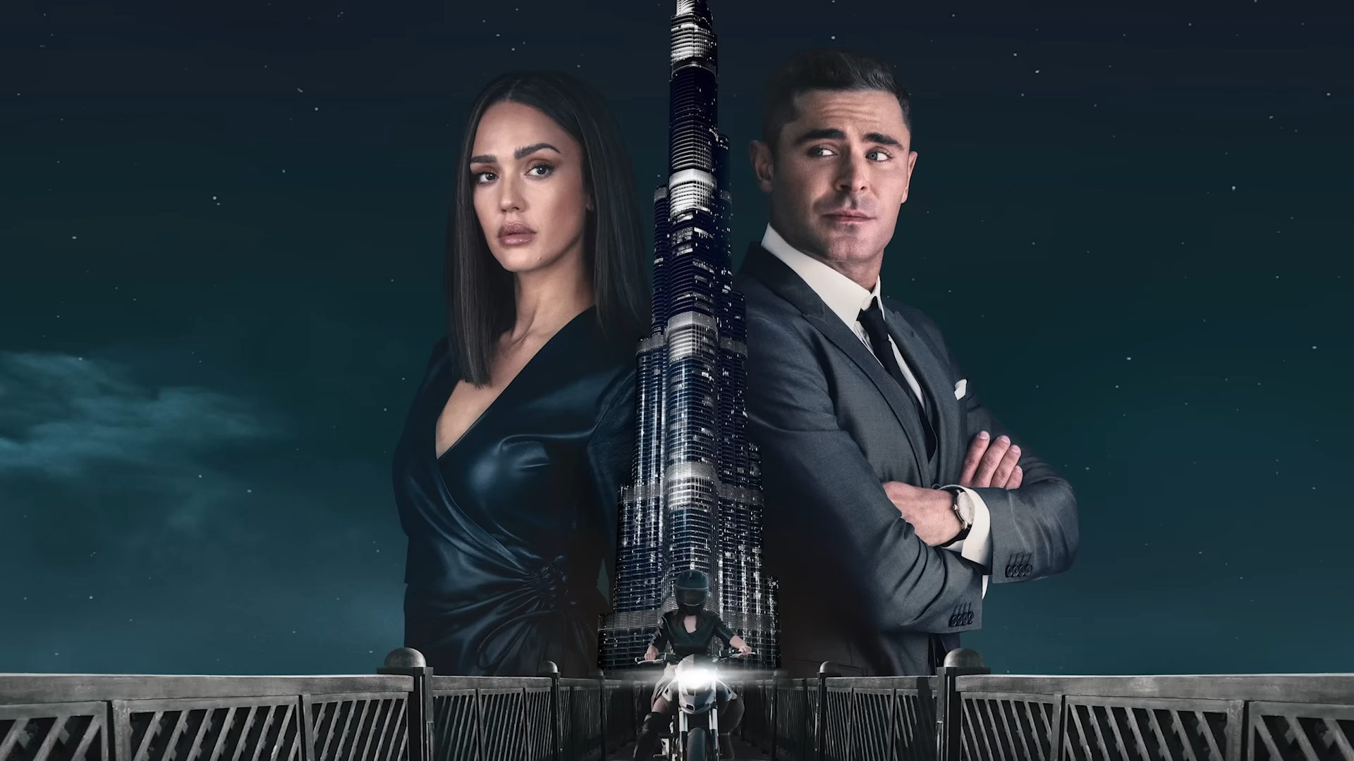 Dubai Presents 5-Star Mission Zac Efron & Jessica Alba